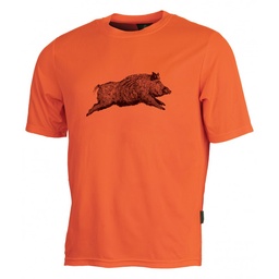 Treeland T-shirt orange sanglier