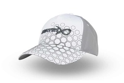 [6439422] Matrix Casquette hex print baseball white