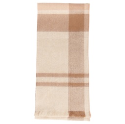 [7139549] Barbour Echarpe Rosefield tartan scarf camel