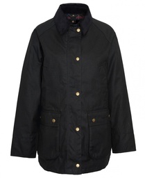 Barbour Acorn wax jacket black